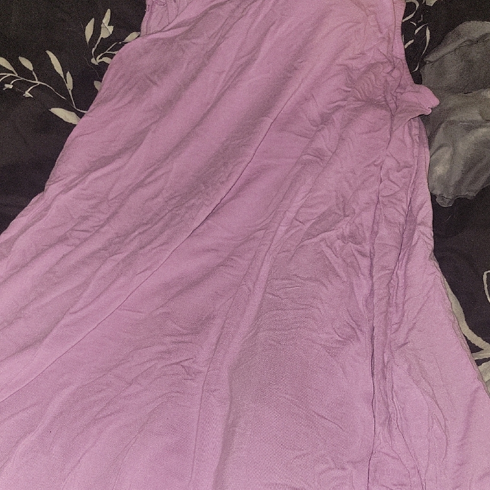Time and Tru Kids Casual Dress in Lavender
